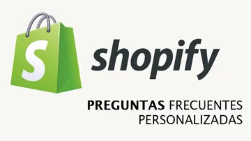 Sección de preguntas frecuentes en Shopify